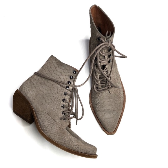 Jeffrey Campbell Elmcroft Boot Lace Up Western